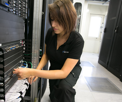 EX Networks can provide intelligent hands in this data centre